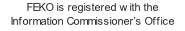 FEKO is registered with the Information Commissioner’s Office